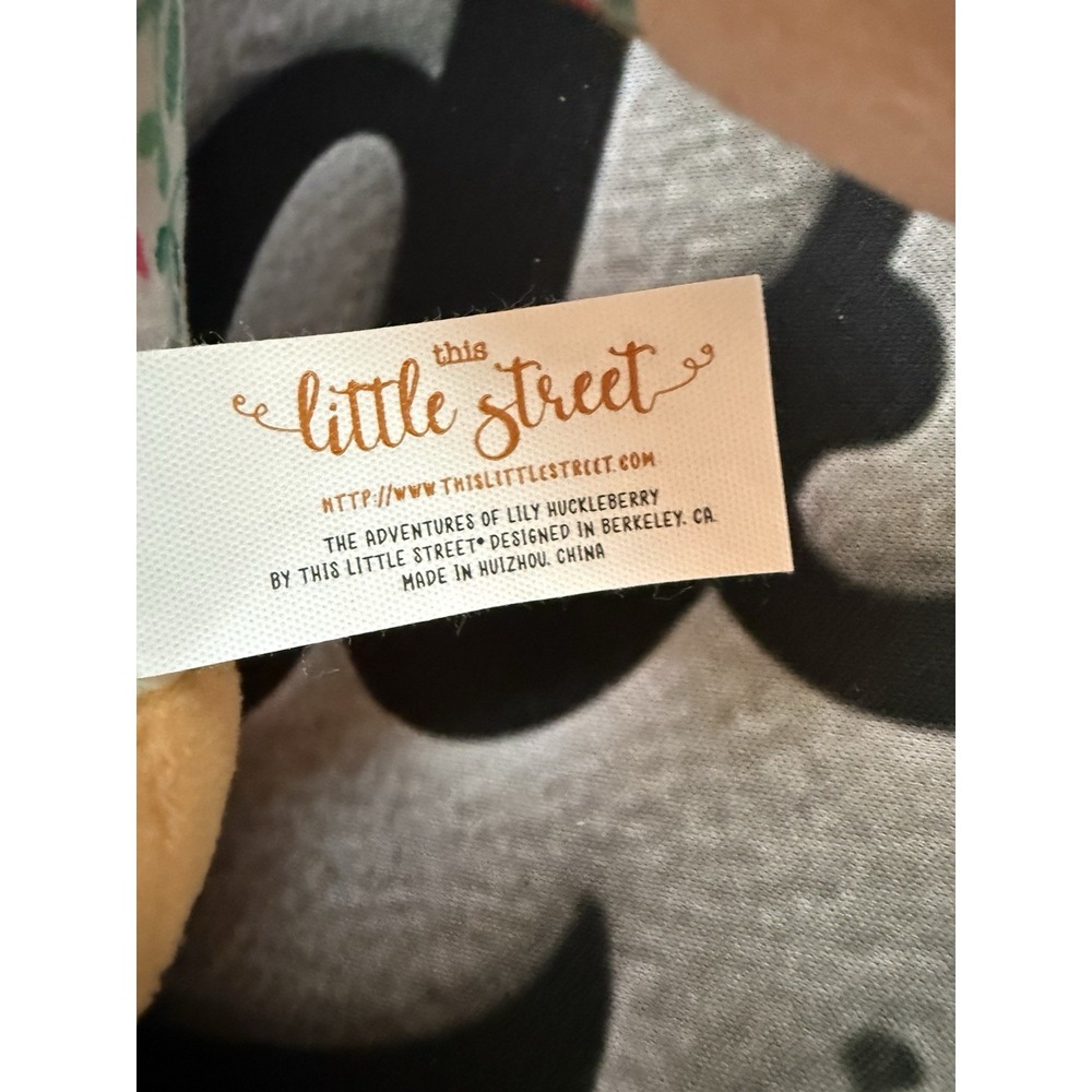 The Adventures Of LILY HUCKLEBERRY Book Doll Plush 13" This Little Street - Picture 2 of 3